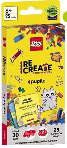 LEGO Books - Recreate. Karty Wyzwań: Pupile