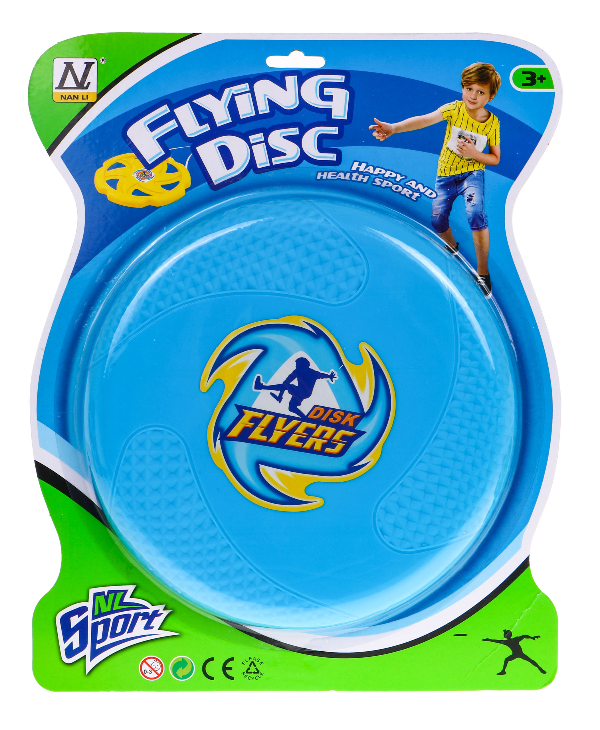 frisbee niebieskie - obrazek 3