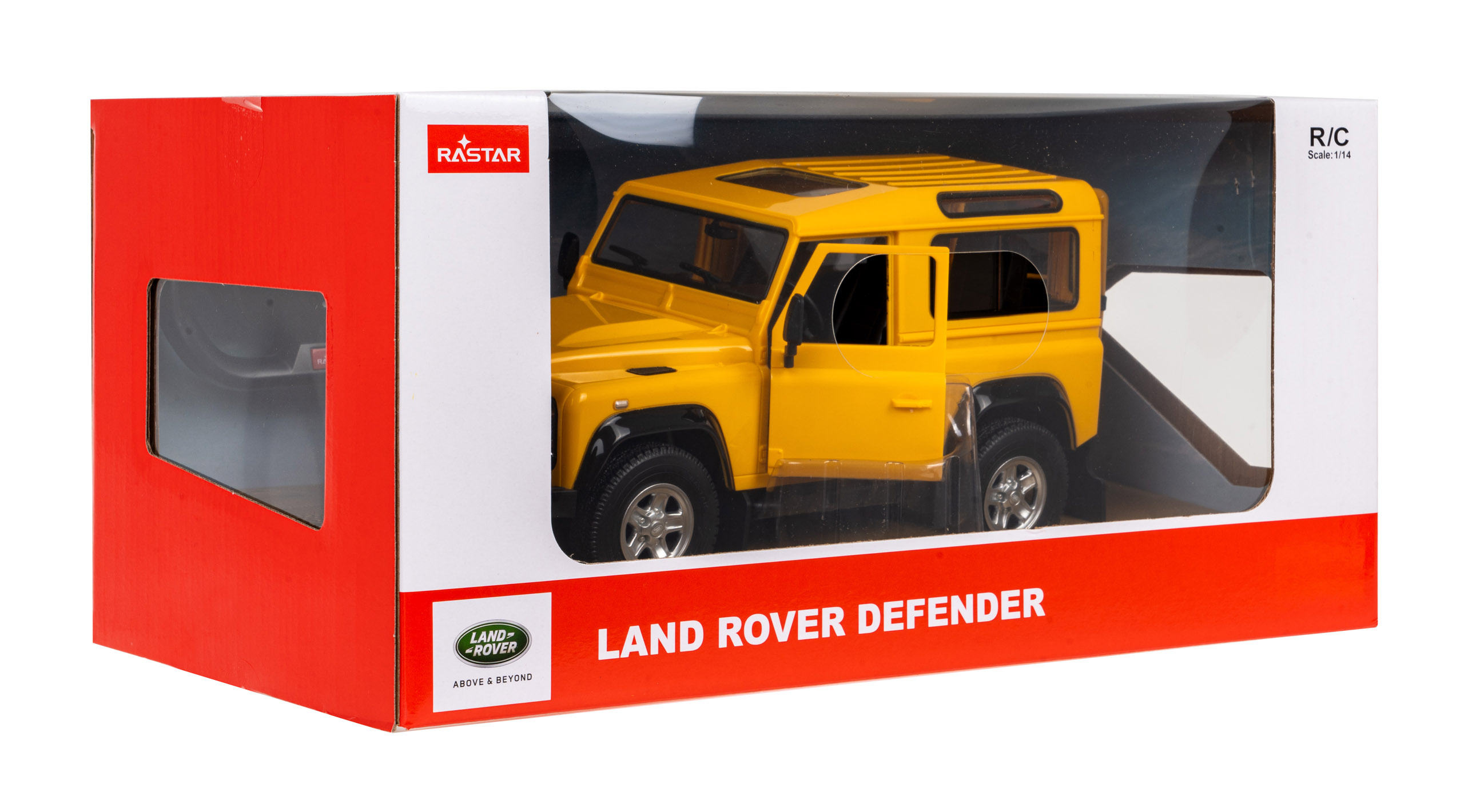 Land Rover Defender żółty RASTAR - obrazek 7