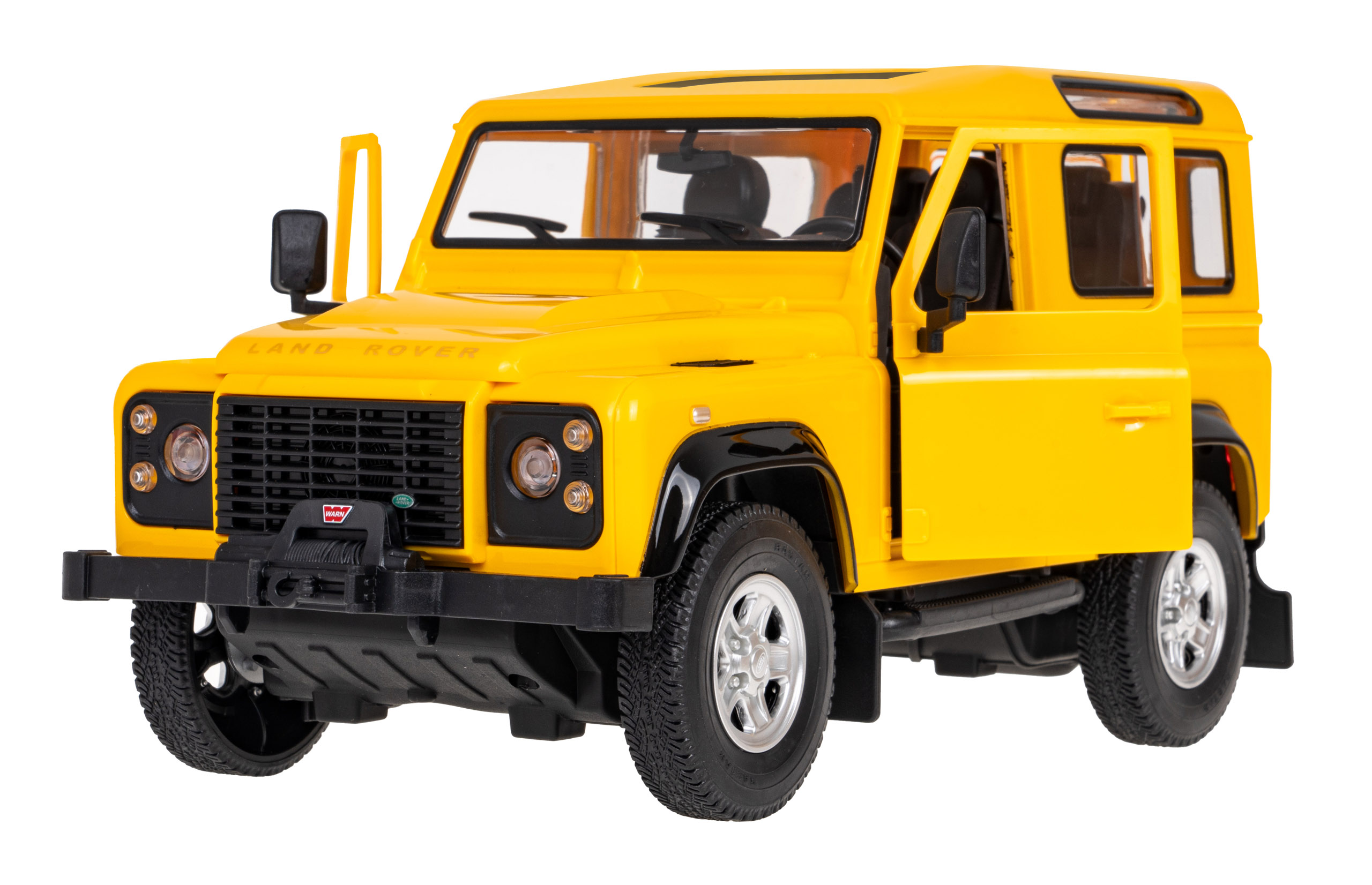 Land Rover Defender żółty RASTAR - obrazek 5