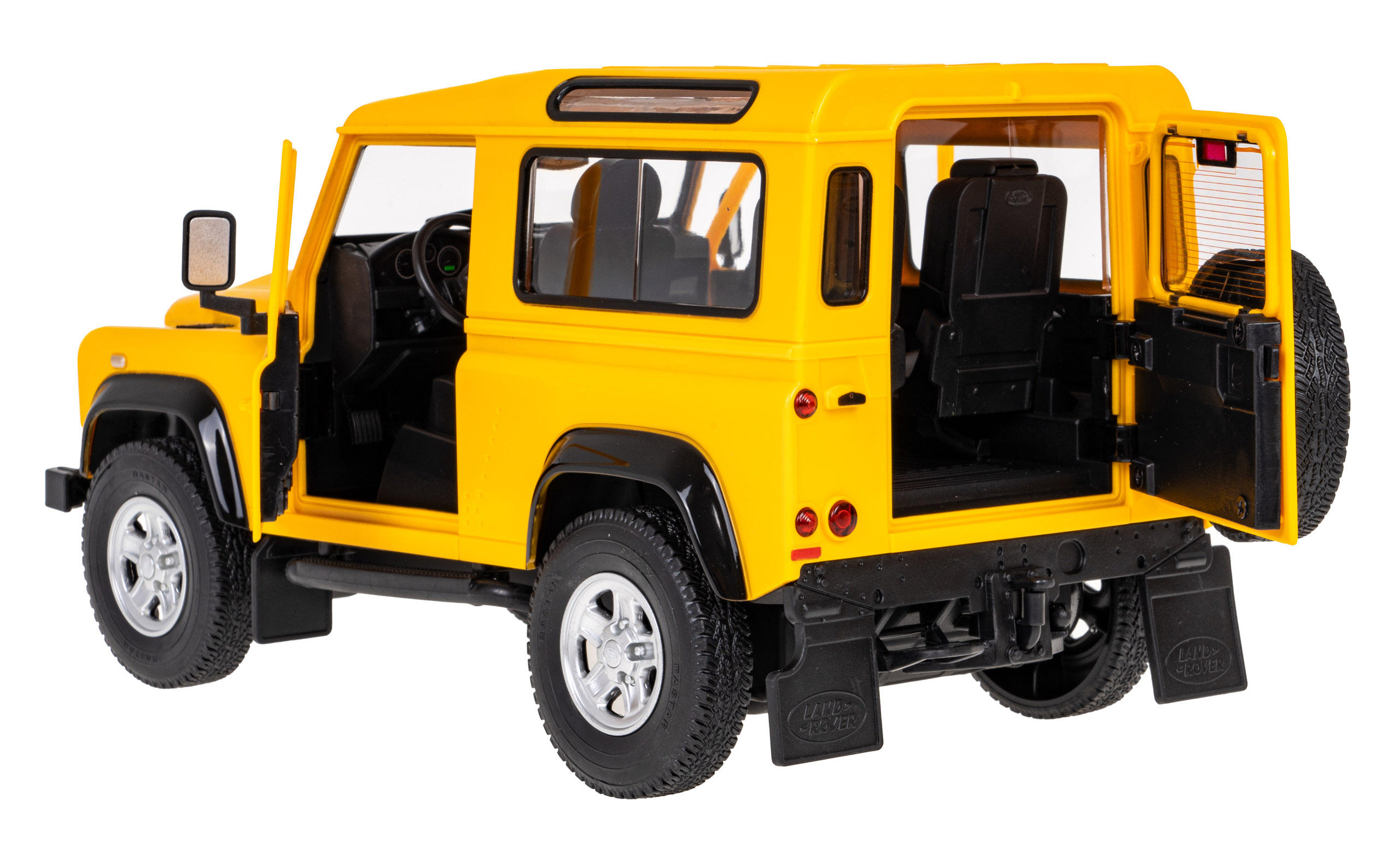 Land Rover Defender żółty RASTAR - obrazek 3