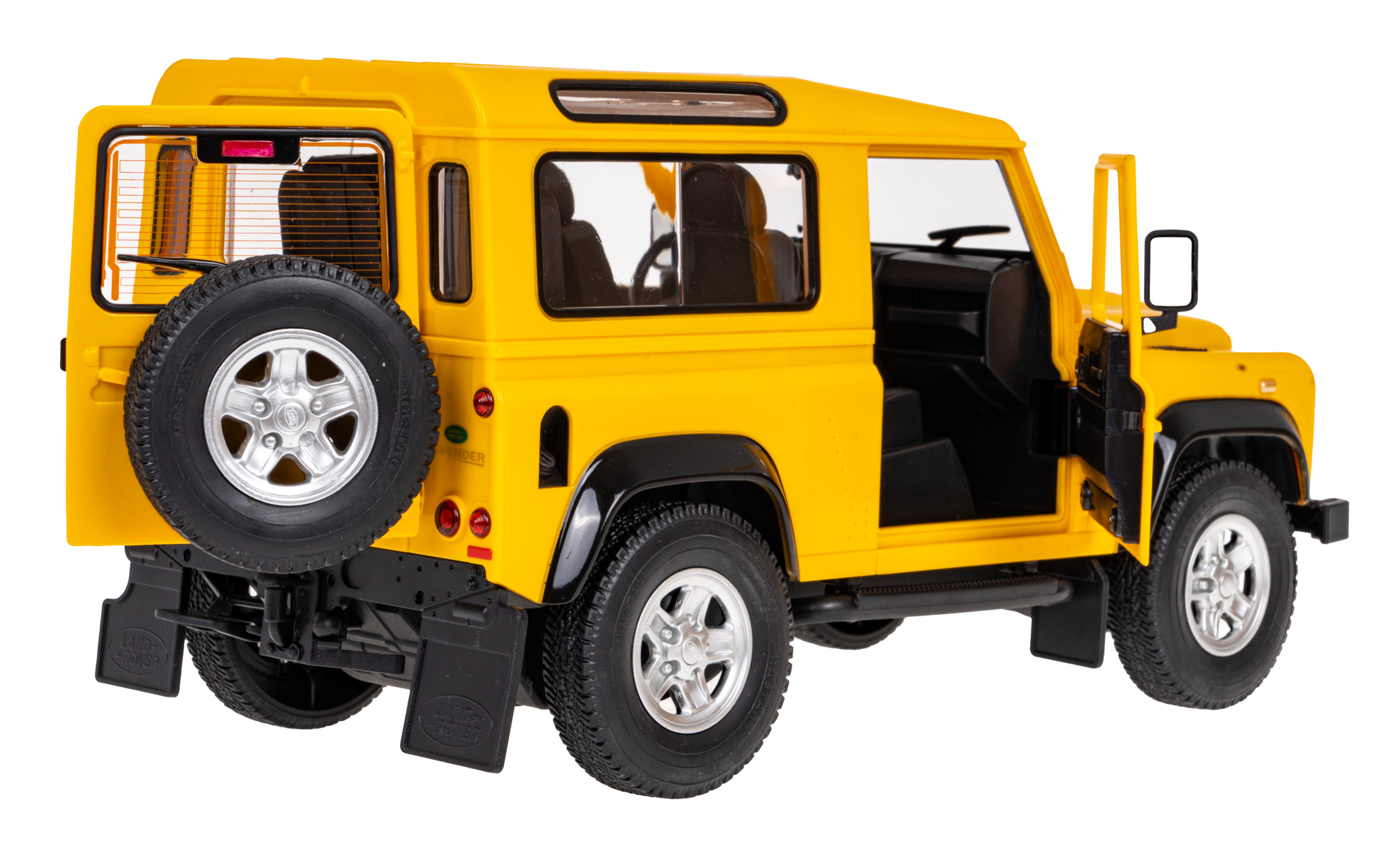 Land Rover Defender żółty RASTAR - obrazek 4