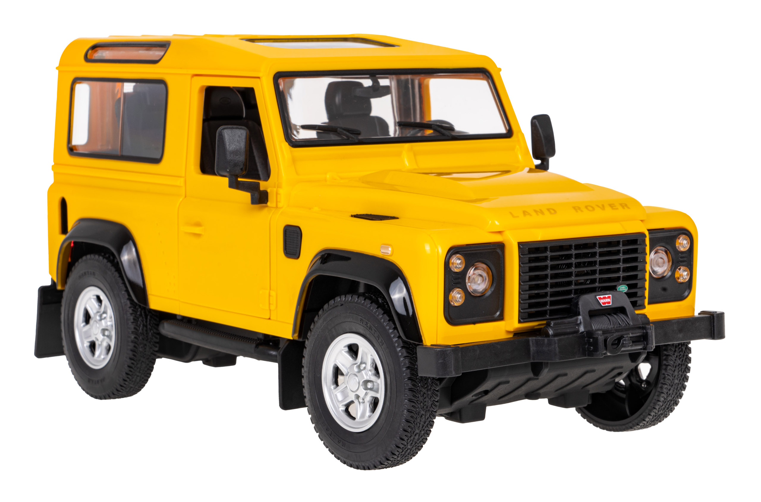 Land Rover Defender żółty RASTAR - obrazek 2