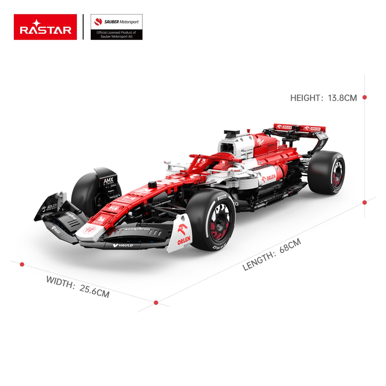 1:8 Alfa Romeo F1 C42 RASTAR - obrazek 6
