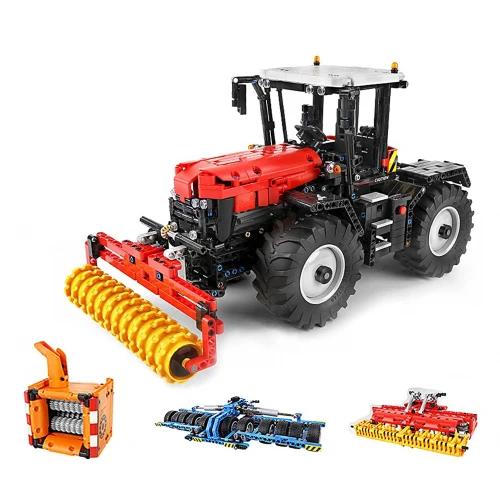 ZKL.17020 klocki czerwony traktor 2716el. - obrazek 4